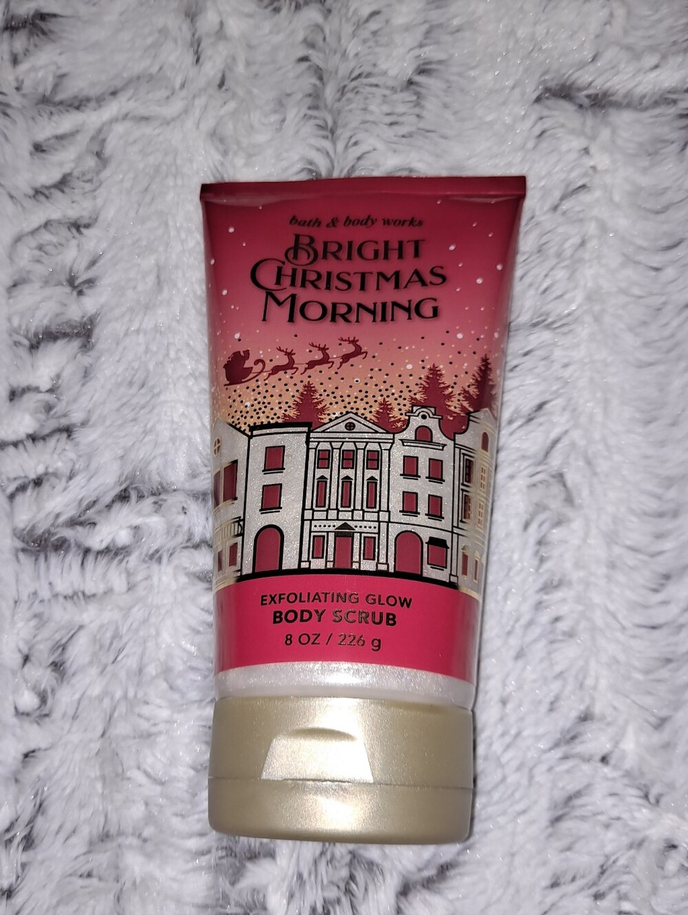 Bath And Body Works Bright Christmas Morning Body Scrub New